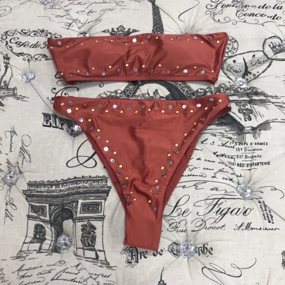 Dolce Vita ESTRELLA STELLA STUDDED 2-Piece Swimsuit - Picture 4 of 12